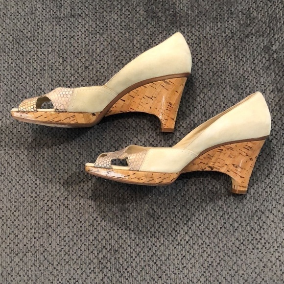 Costume NATIONAL wedge heels.  Size 39. - Picture 2 of 7